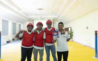 CADT STUDENT REPRESENTING CAMBODIA WON THE SPECIAL TOYOTA AWARD AT ABU ROBOCON 2022​